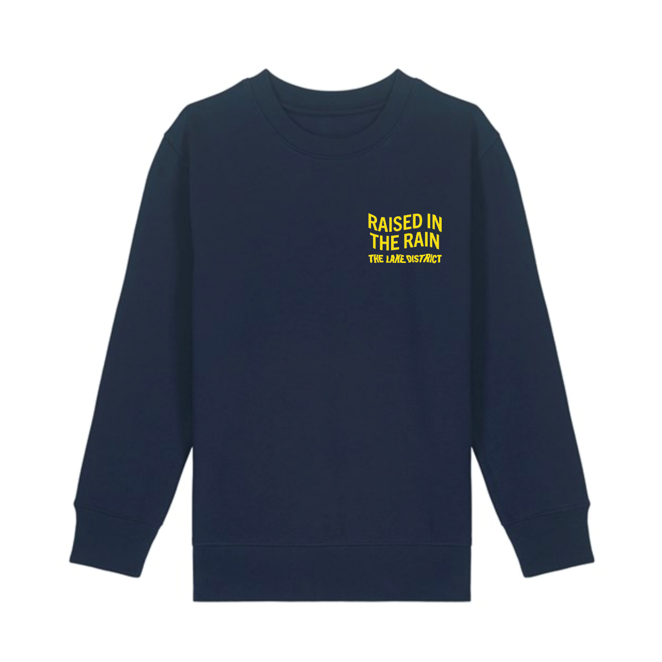 The Wave Crewneck Navy