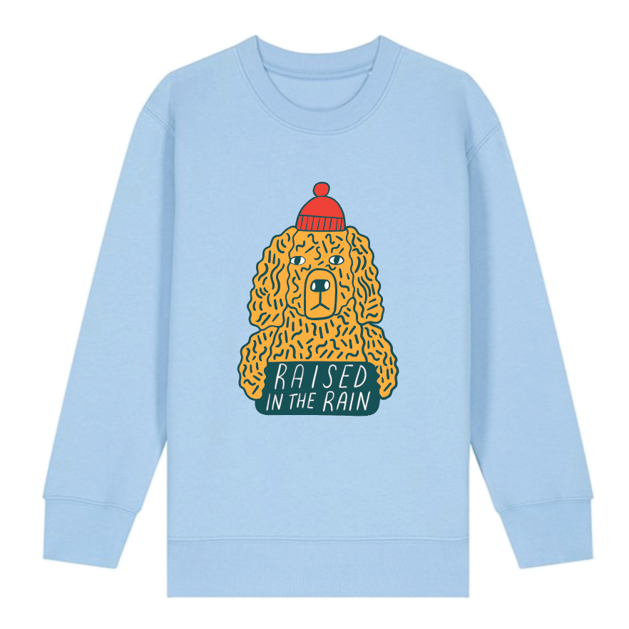 Kate Sutton Buddy Crewneck Sky